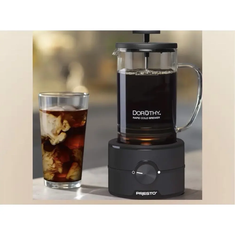 Presto 02937 Dorothy™ Electric Rapid Cold Brewer - Cold Brew at Home in 15 mins